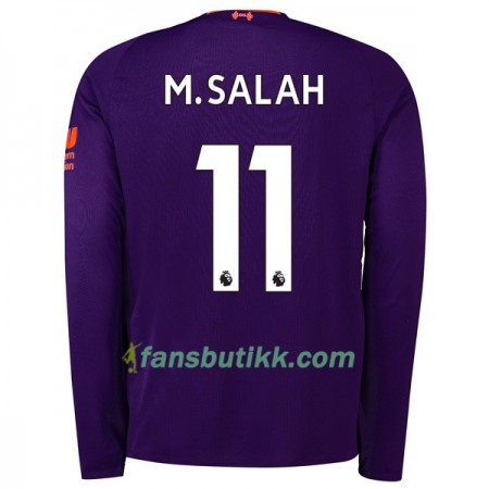 Fotballdrakt Liverpool M.Salah 11 Bortetrøye 2018-2019 Langermet